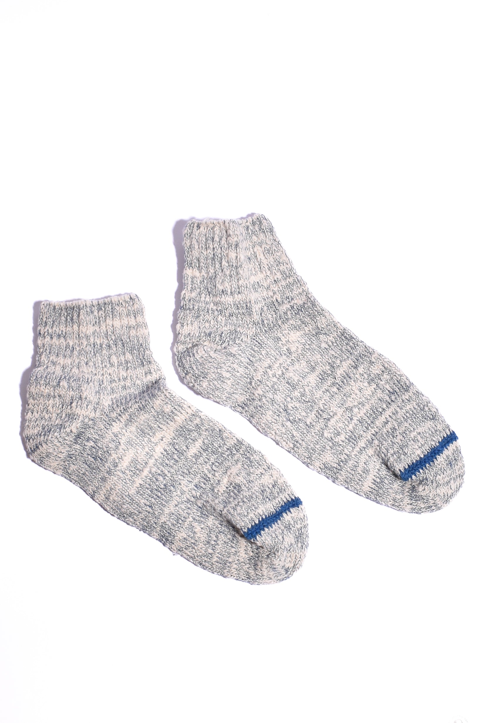 Ankle Socks • Slouchy Garabou Organic Cotton Rib