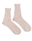 Low Trouser Socks •  organic cotton rib