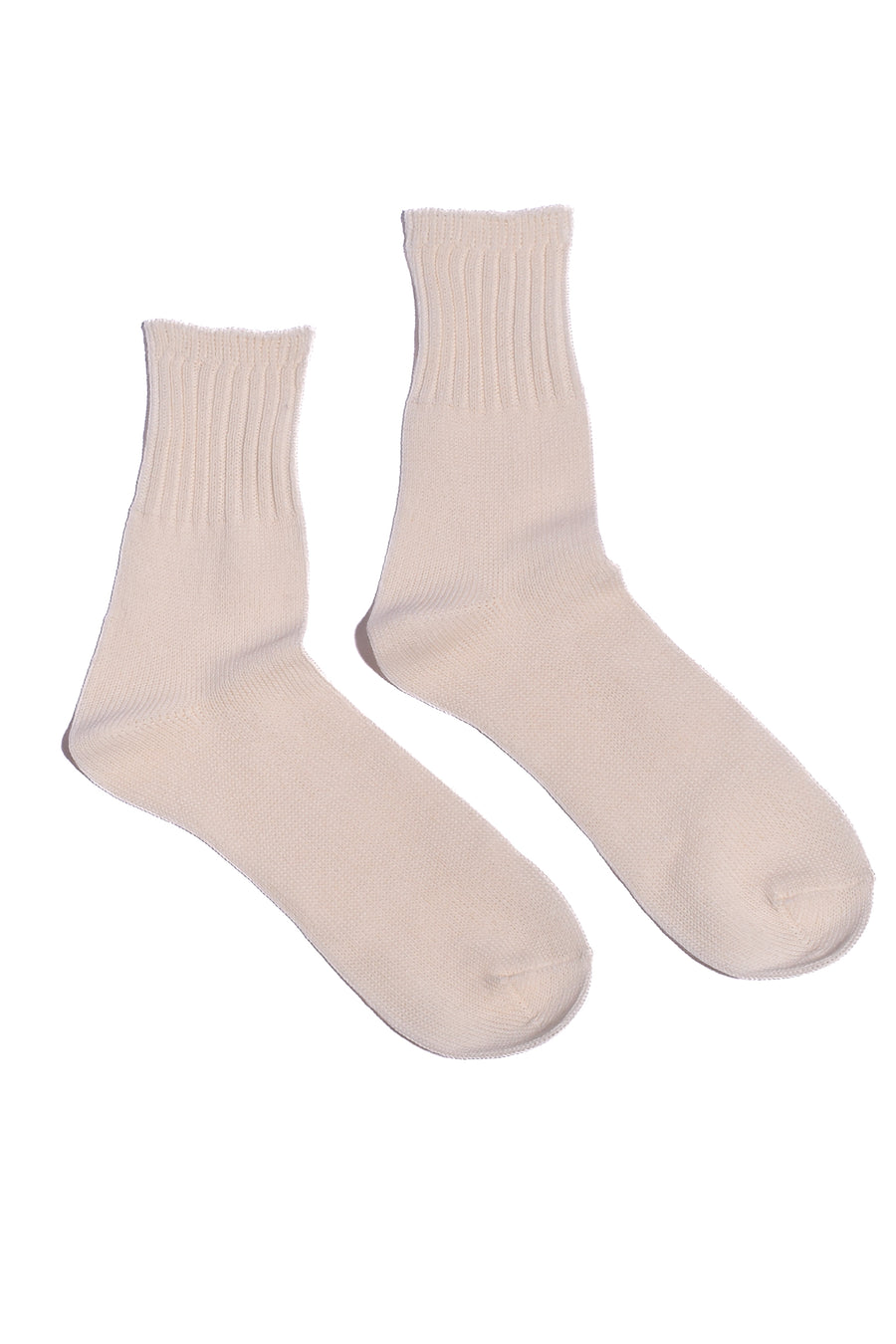 Low Trouser Socks •  organic cotton rib