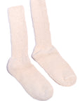 Crew Socks • Slouchy Garabou Organic Cotton Rib