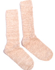 Crew Socks • Slouchy Garabou Organic Cotton Rib