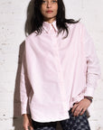 Kyana Button-Down • Blush Poplin