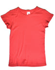 Cap Sleeve Knack Tee • Candy Apple