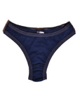 Organic Cotton Thong Panty • Navy