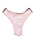 Organic Cotton Thong Panty • Blush