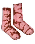 Women's Crew Socks • Hand Tie-Dye Mid Weight Organic Cotton