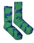 Women's Crew Socks • Hand Tie-Dye Mid Weight Organic Cotton