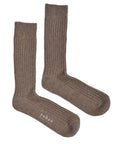 Trouser Socks • Organic Cotton Blended Yak Ribbed