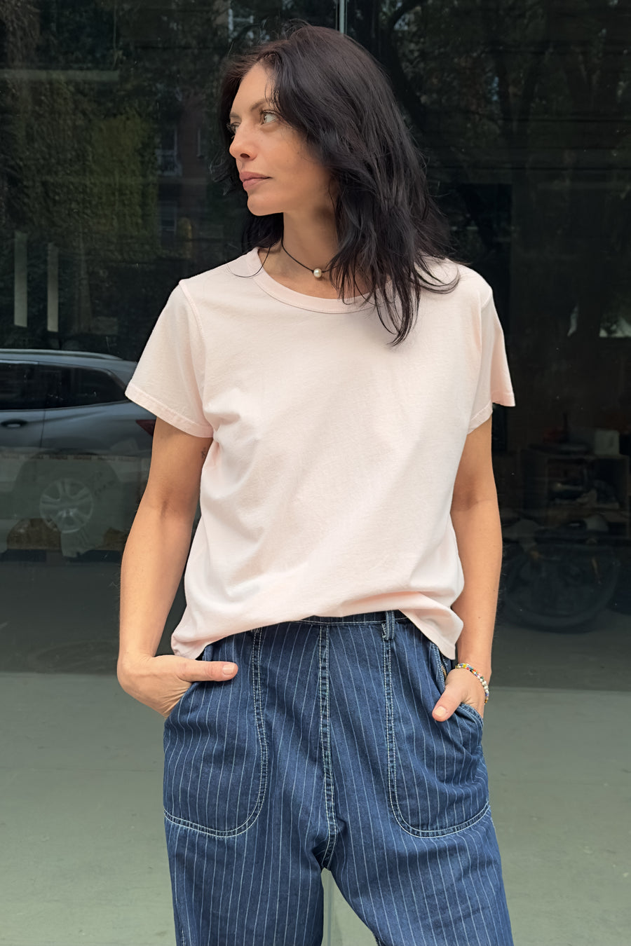 Relaxed Fit Ordo Tee • Blush