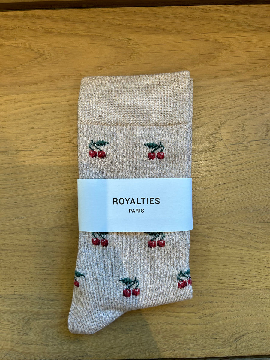 Crew Socks • Royalties Cherries