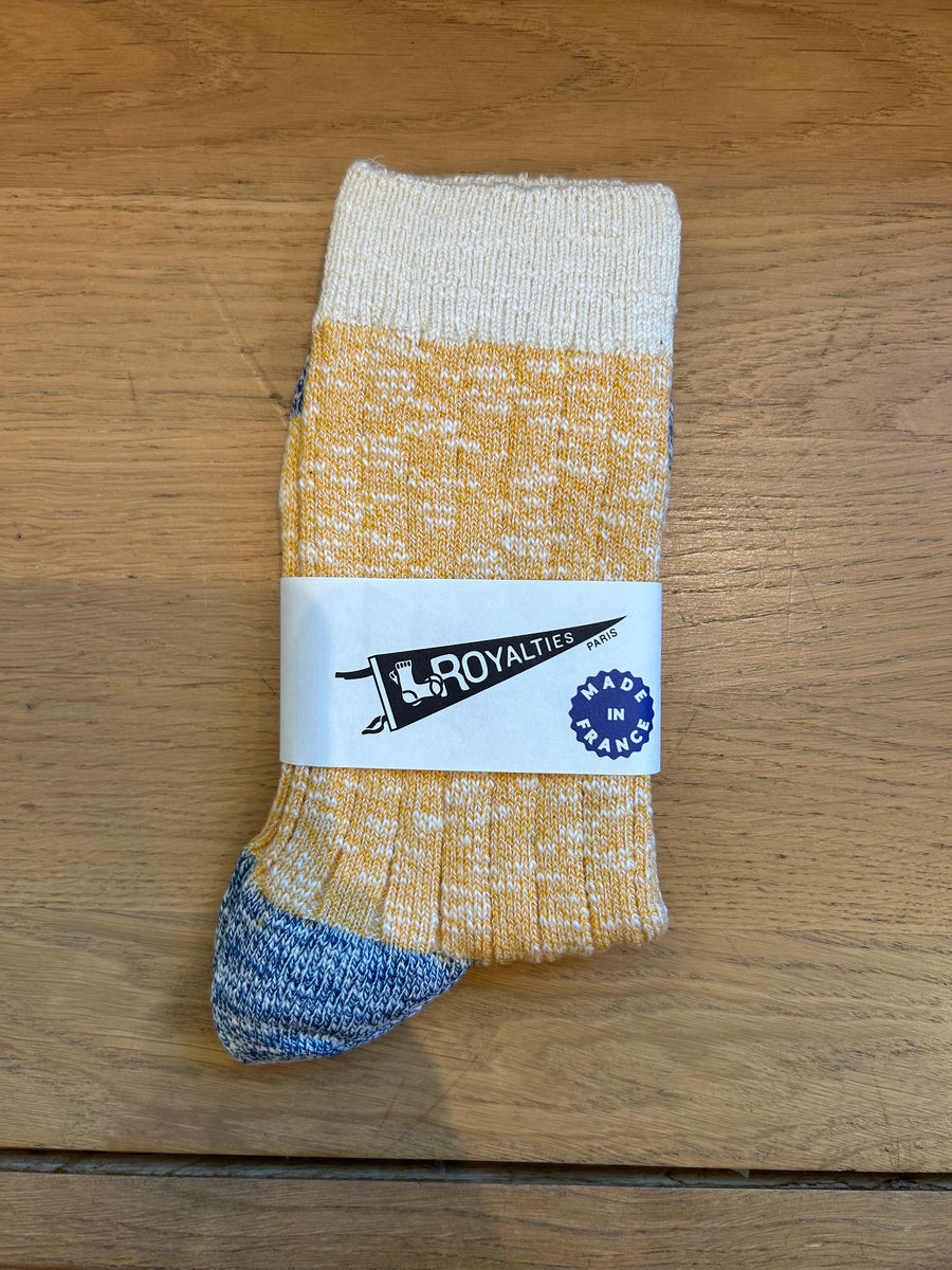 Crew Socks • Royalties Cotton Slub