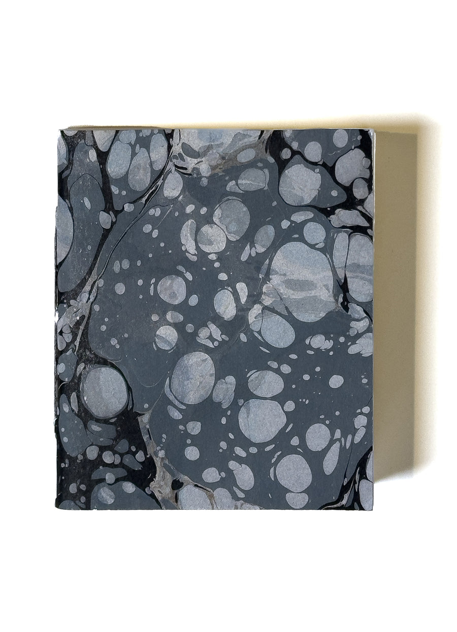 Marbled Hand-bound Notebook • Unlined