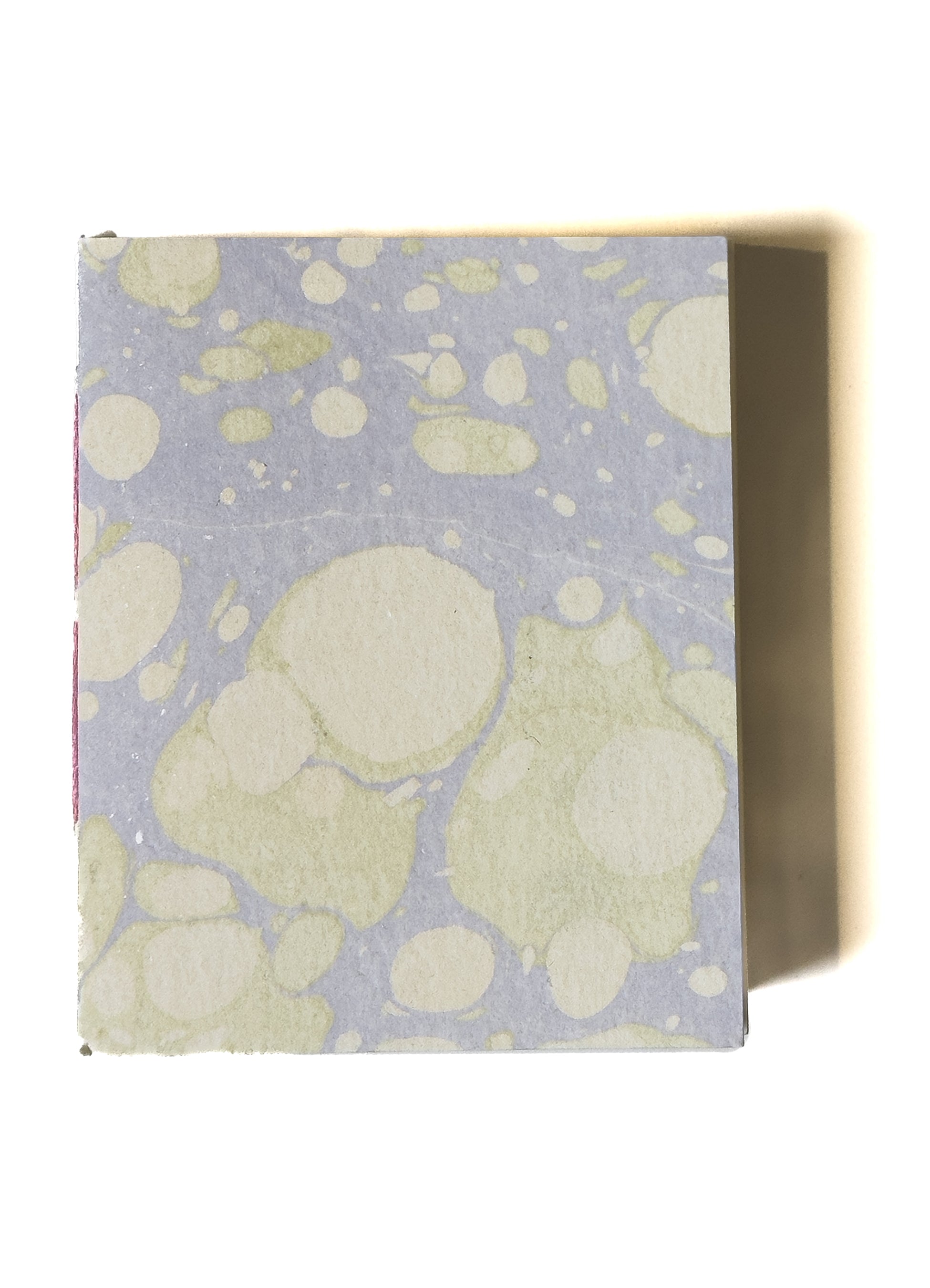 Marbled Hand-bound Notebook • Unlined