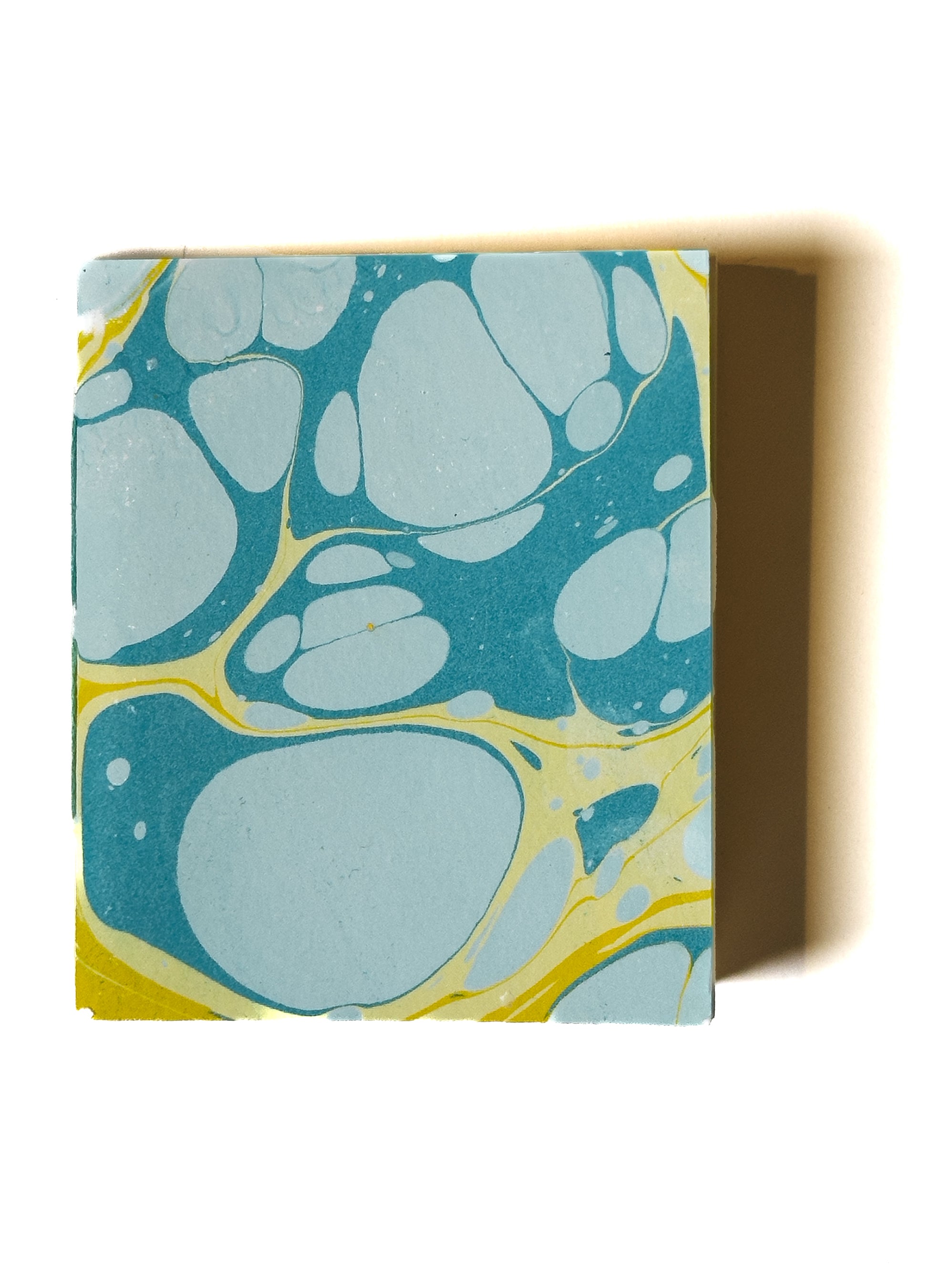 Marbled Hand-bound Notebook • Unlined