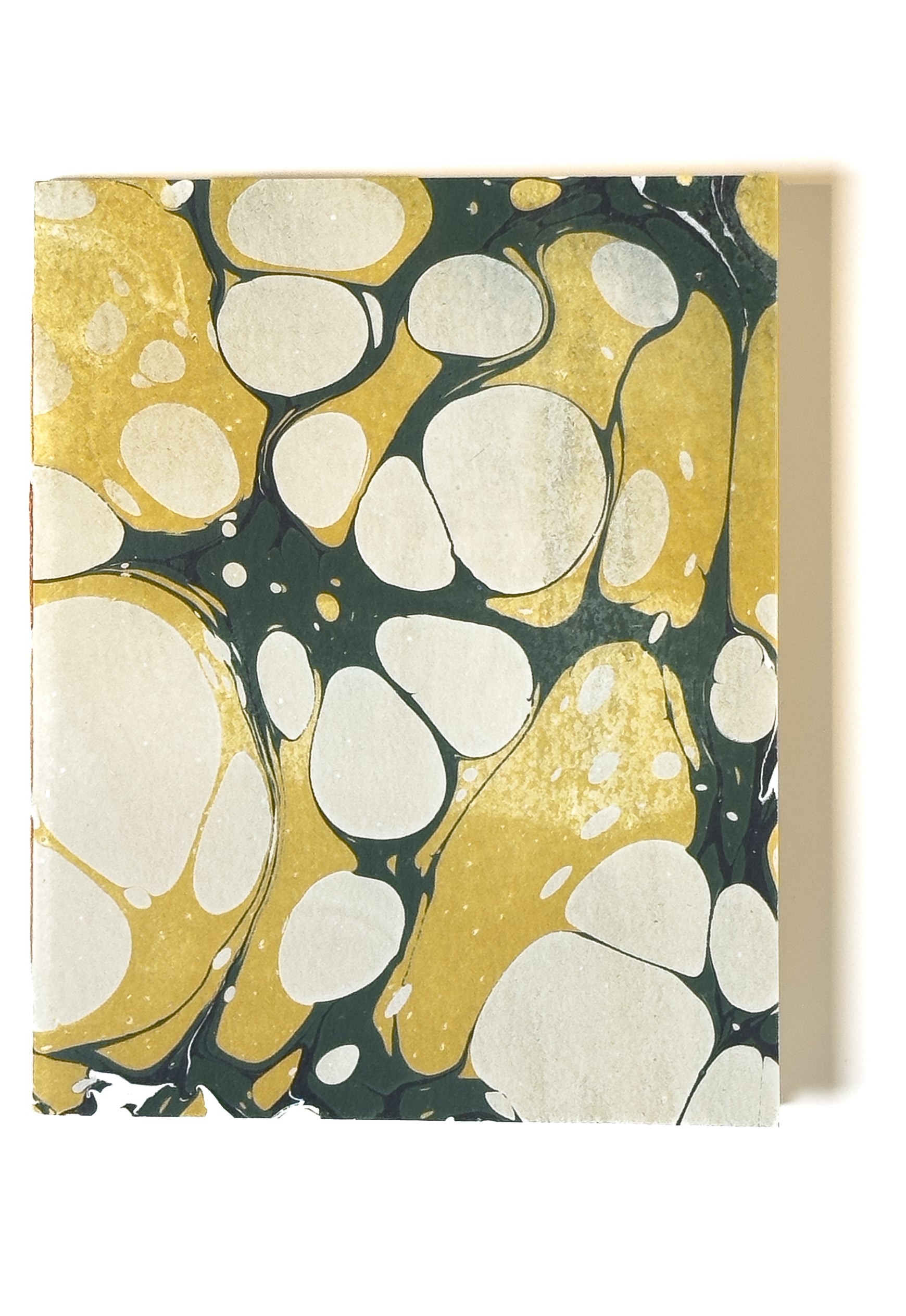 Marbled Hand-bound Notebook • Unlined