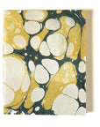 Marbled Hand-bound Notebook • Unlined