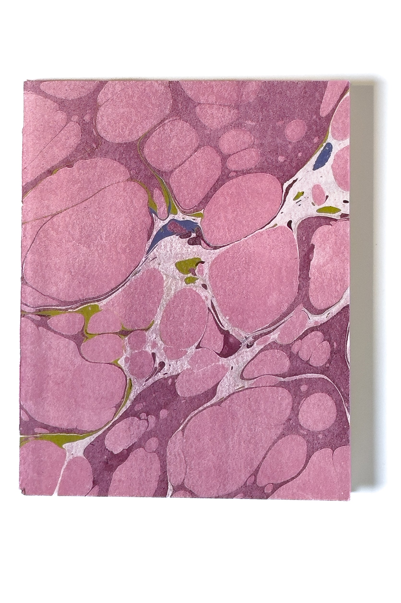 Marbled Hand-bound Notebook • Unlined