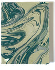 Marbled Hand-bound Notebook • Unlined