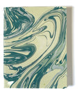 Marbled Hand-bound Notebook • Unlined