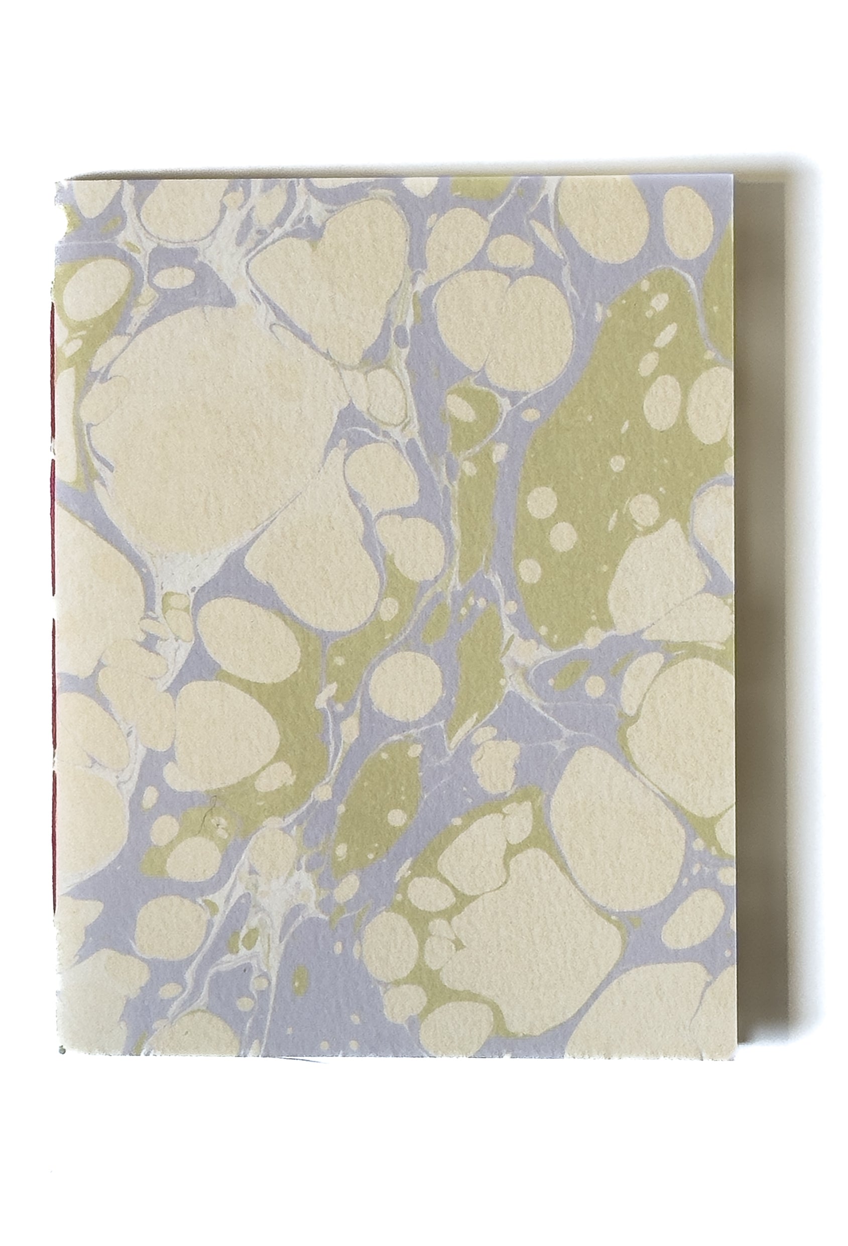 Marbled Hand-bound Notebook • Unlined