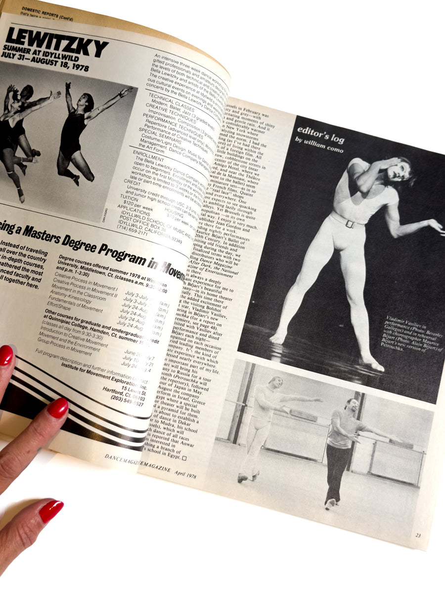 Dance Magazine • 1977- 1978