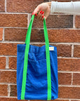 Seersucker Tote Bag