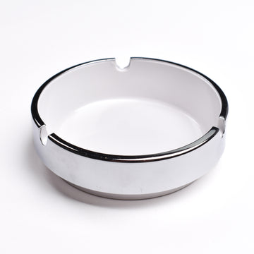 Chrome Melamine Ashtray