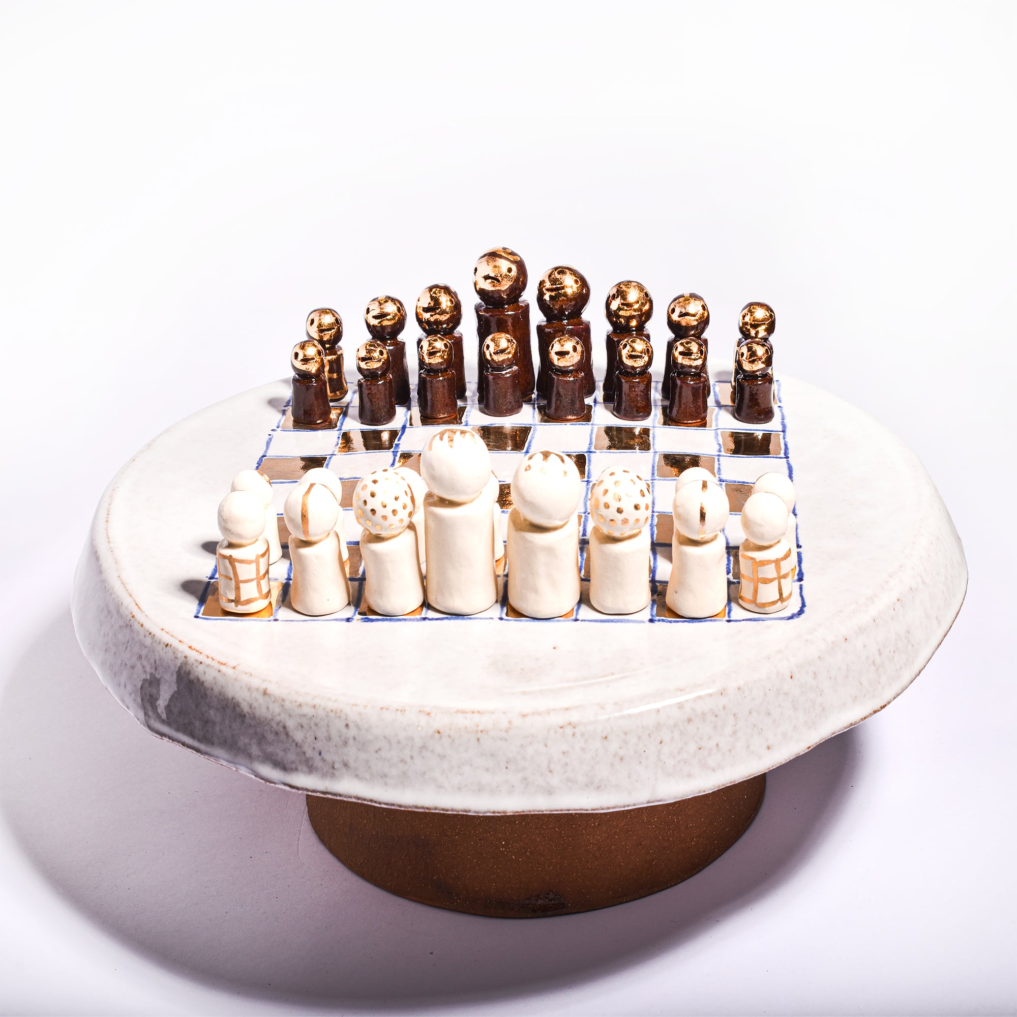 Gilded Chess Set • Stevie Remsberg